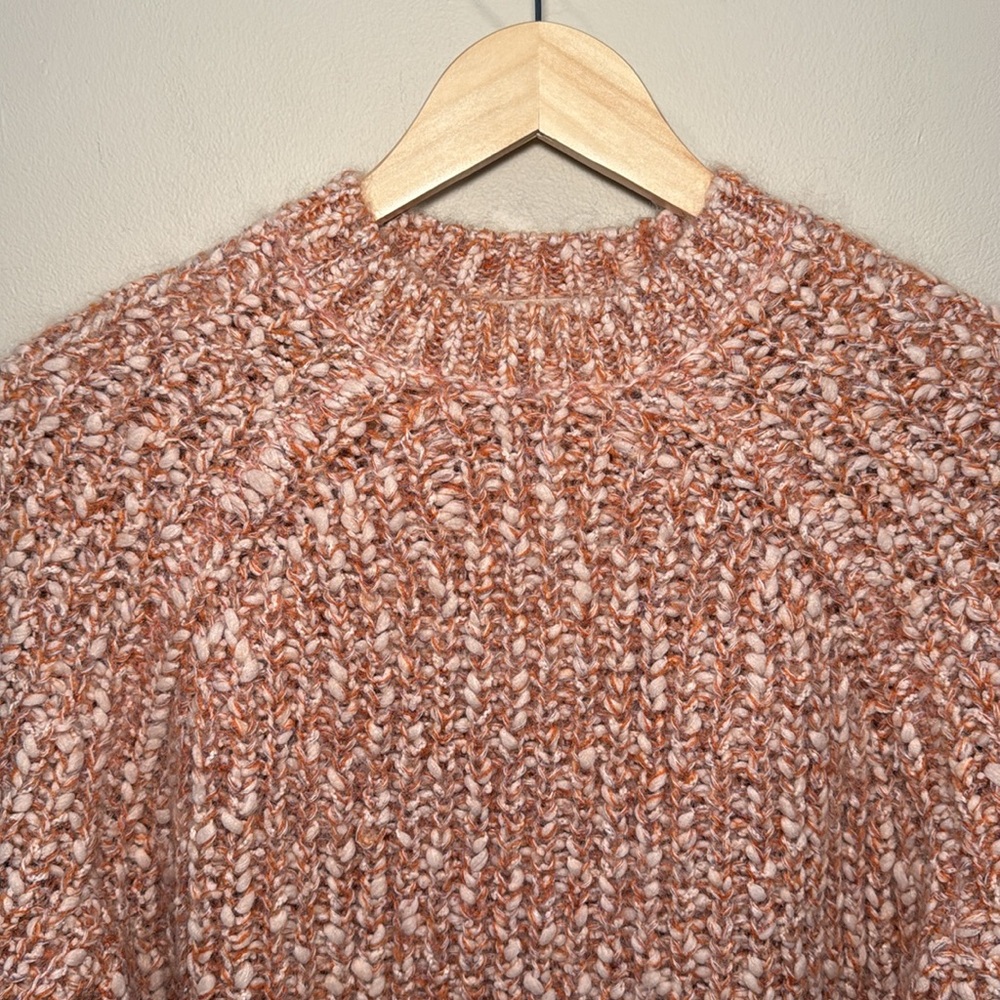 SEZANE Lyra Chunky Knit Jumper / Sweater in Earth / Terre sz S - Picture 5 of 13